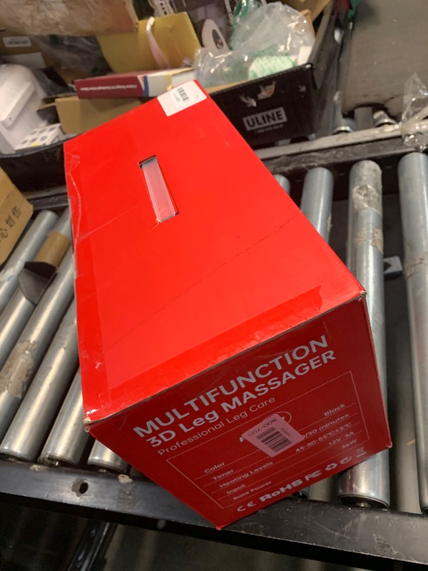 Photo 1 of ***MISSING PARTS***pryfey Leg Massager with Heat and Compression, Foot Massager for Circulation and Pain Relief