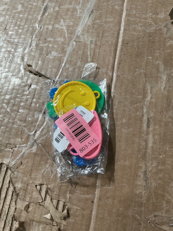 Photo 1 of * only comes with a few *
20 PCS Colorful Plastic Balloon Weights - Heart, Star, Smiley, Bear Shaped for Helium Balloons - Party Decor (Color and Shape Random)