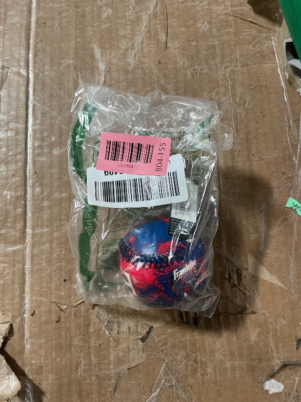 Photo 1 of ***STOCK IMAGE FOR REFERENCE***
Franklin Sports Texas Rangers MLB Team Baseball - MLB Team Logo Soft Baseballs - Toy Baseball for Kids - Great Decoration for Desks and Office