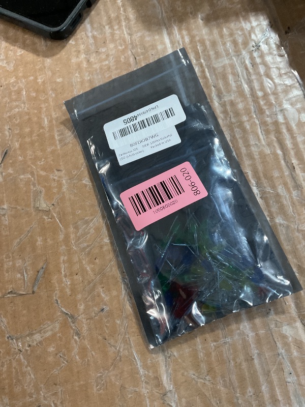 Photo 1 of (120 Pcs) California JOS 5mm LED Light Diodes, LED Circuit Assorted Kit for Science Project Experiment (Multi-Colored - 5 Color)