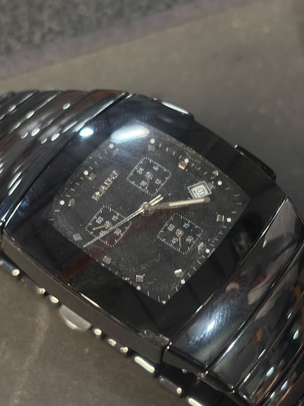 Photo 1 of ***SOLD FOR PARTS****KNOB IS BROKEN*
Rado Sintra Platium-Tone Ceramic r13434112