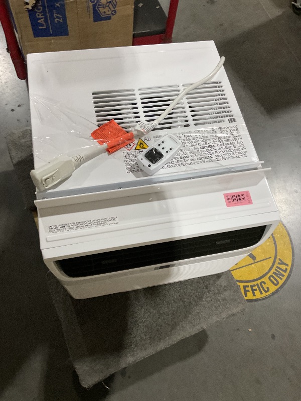 Photo 1 of **FOR PARTS, NO POWER**Frigidaire 12,000 BTU Window Air Conditioner with Remote Control, Cools Up to 550 Sq. Ft., Quiet Operation, Eco Mode, 3 Fan Speeds, Auto Restart, White