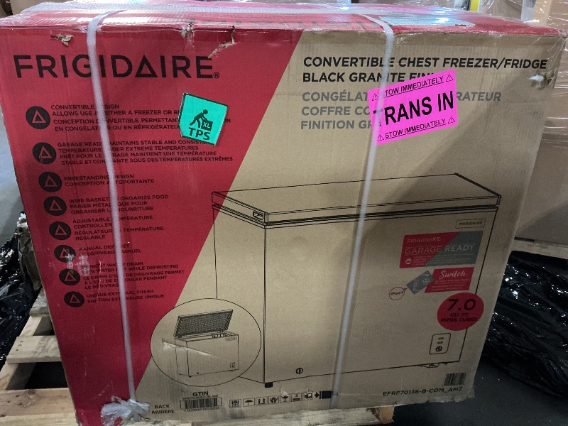 View 4 of ** TRUCK OR TRAILER PICK UP ONLY **Frigidaire 7 Cu. Ft. Chest Freezer