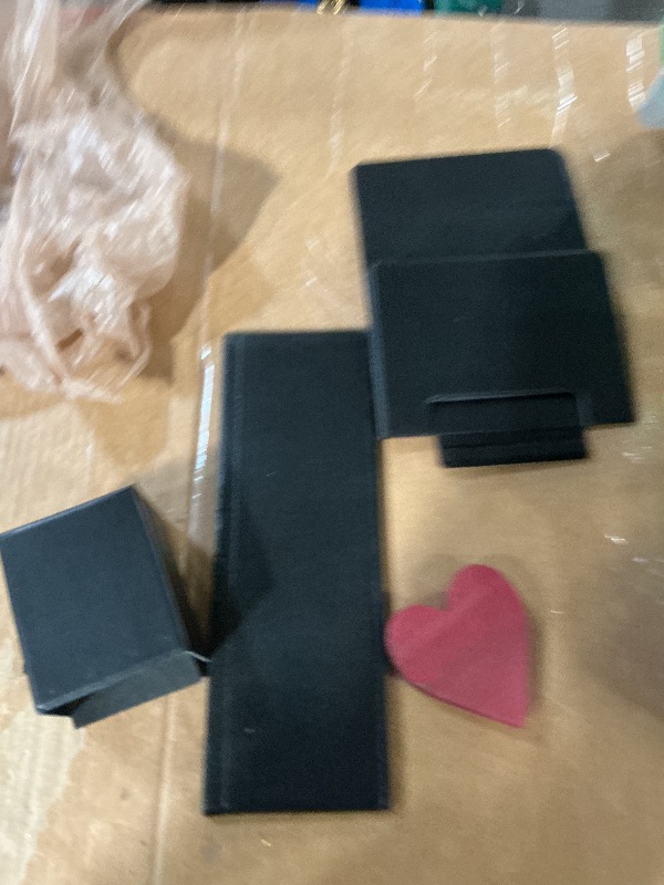 Photo 1 of * only comes with a few pieces *
KDD Desk Pad Mat Set, 6 in 1 Mouse Mat with Magnetic Desktop Storage Accessories DIY Feature for Phone and Tablet Stand/Cup Holder/Pen Card Holder/Cable Management for Home Office Accessories