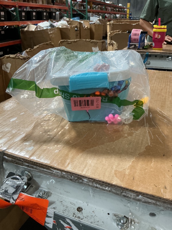 Photo 1 of * container is cracked *
TOMYOU 200 Pieces Building Blocks Kids STEM Toys Educational Discs Sets Interlocking Solid Plastic for Preschool Boys and Girls Aged 3+, Safe Material Creativity