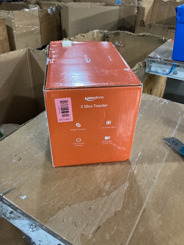 Photo 1 of ***PARTIAL SET - PRICE ADJUSTED***
Keenstone Toaster 2 Slice, Retro Wide Slot Stainless Steel Toaster with 6 Browning Levels, Reheat & Defrost, for Bagel, Toast, Bread, Kitchen Essentials, Removable Crumb Tray, White