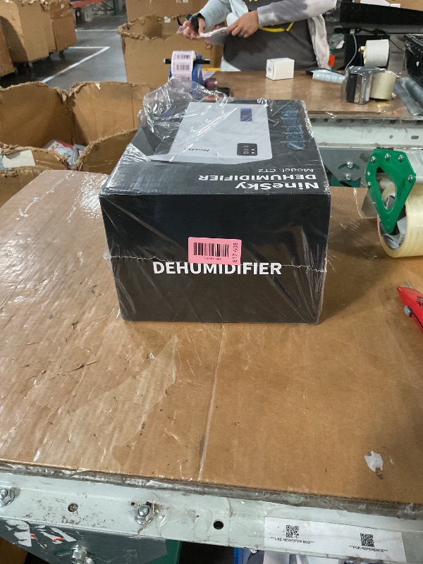 Photo 1 of * factory sealed *
NineSky Dehumidifiers for Home, 95 OZ Water Tank, (1000 sq.ft) Dehumidifiers for Bathroom Bedroom Basement with Auto Shut Off,7 Colors LED Light(White)