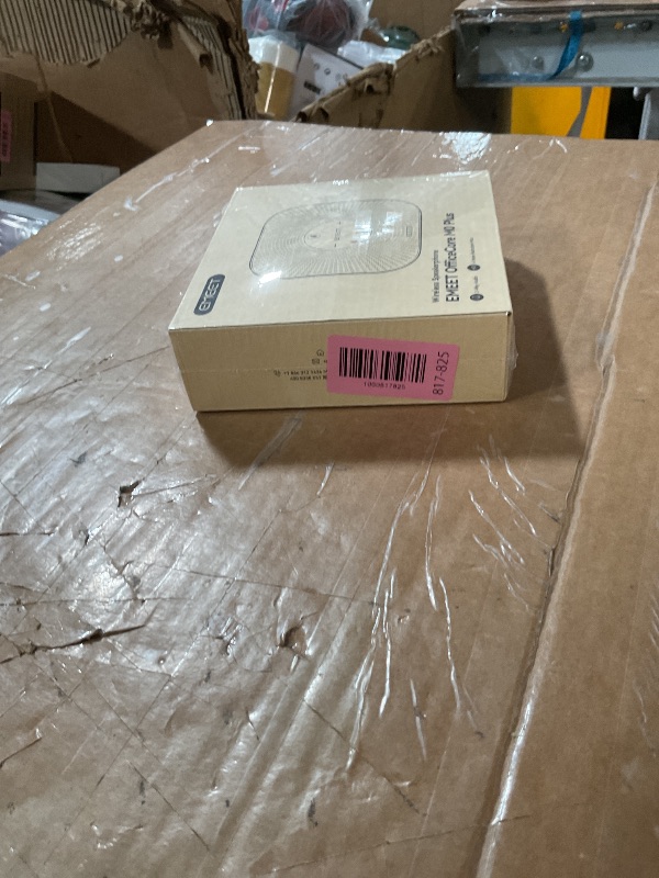 Photo 1 of * factory sealed *
EMEET Conference Speakerphone M0 Plus, 4 AI Mics 360° Voice Pickup, Noise Reduction, USB C Speaker, Bluetooth Conference Speaker for 8 People w/Daisy Chain for 16 Compatible with Leading Software