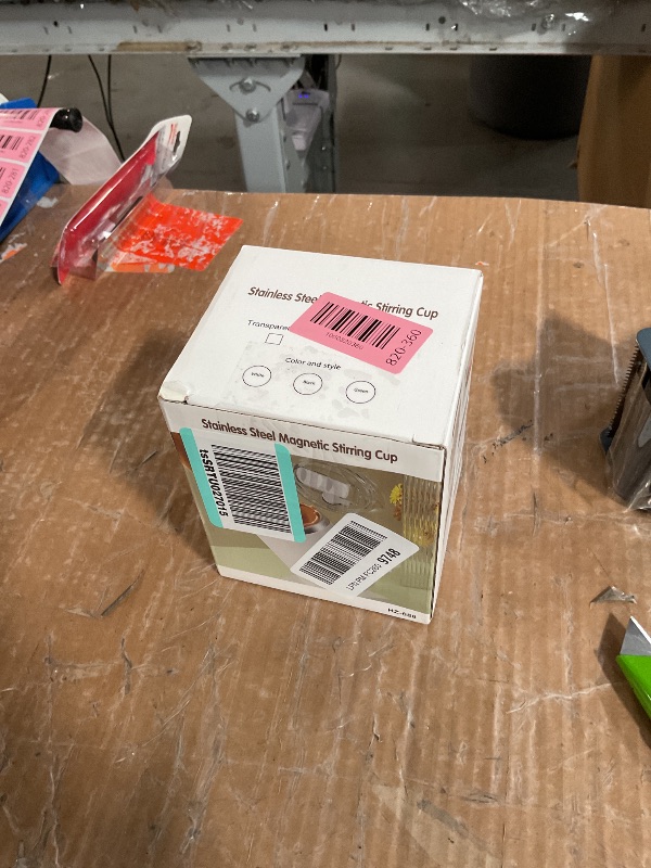 Photo 1 of ***missing charger***Ubitree Self Stirring Coffee Mug, 400ML Auto Mixing Travel Tumbler with Rechargeable Magnetic Stirrer for Coffee, Protein Shakes, Tea & Hot Chocolate, Stainless Steel with Transparent Lid