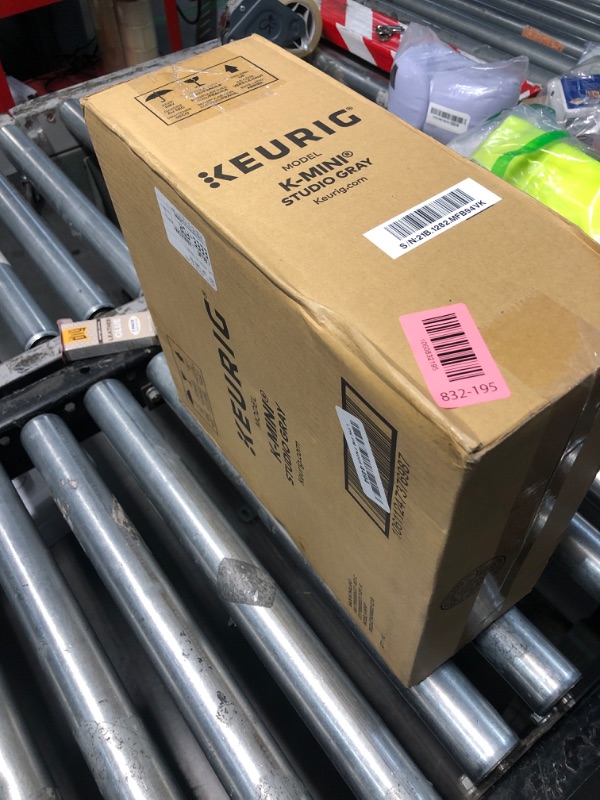 Photo 1 of ***FACTORY SEALED***
Keurig K-Mini Single Serve K-Cup Pod Coffee Maker, 6 to 12oz Brew size, with Cord Storage, Perfect for Small Spaces, Studio Gray