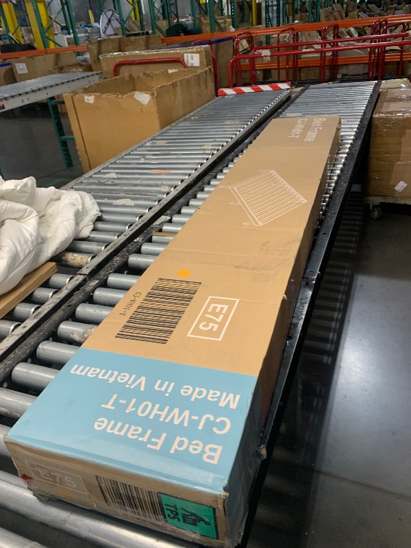 Photo 1 of ***FACTORY SEALED***QEROMY Full Size Bed Frame - 18 in Sturdy Platform Bed Frame Full, Heavy Duty Metal Bed Frame No Box Spring Needed, Quick & Easy Assembly, No Noise, Black