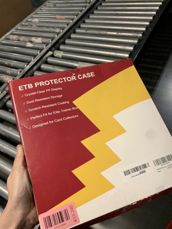 Photo 1 of ?10 Pcs? PKMN ETB-Protector Case, Elite Trainer Box Protector, ETB-Box Plastic Display Case-Compatible with Elite Trainer Boxes, Scratch-Resistant Material