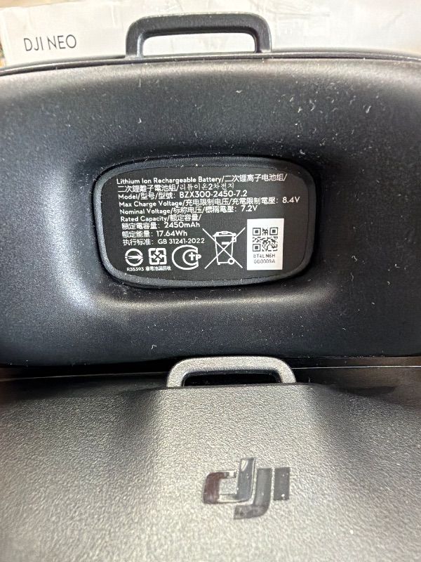 Photo 1 of **SEE NOTES** DJI Neo Motion Fly More Combo, Mini Drone with 4K UHD Camera for Adults, 135g Self Flying Drone that Follows You, Palm Takeoff, Subject Tracking, QuickShots, with RC Motion 3 and 3 Batteries