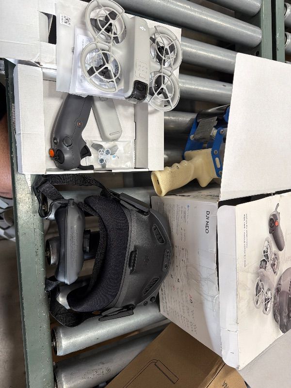 Photo 1 of **SEE NOTES** DJI Neo Motion Fly More Combo, Mini Drone with 4K UHD Camera for Adults, 135g Self Flying Drone that Follows You, Palm Takeoff, Subject Tracking, QuickShots, with RC Motion 3 and 3 Batteries