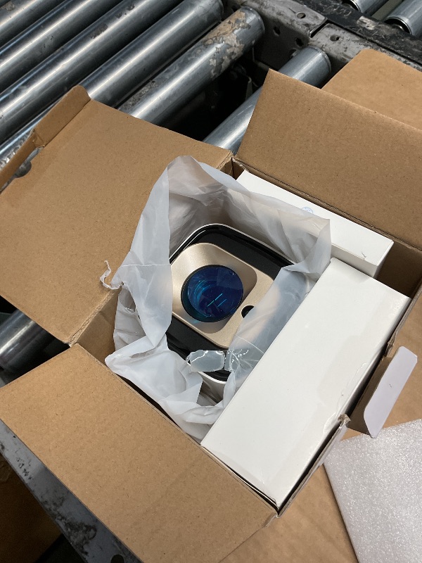 Photo 1 of ?Auto Focus&1080P?Magcubic Mini Smart Projector with 4K Support, Portable Projector with Wifi and Bluetooth, 5W Speaker, Built in Apps, Voice Control, Outdoor Movie Projector