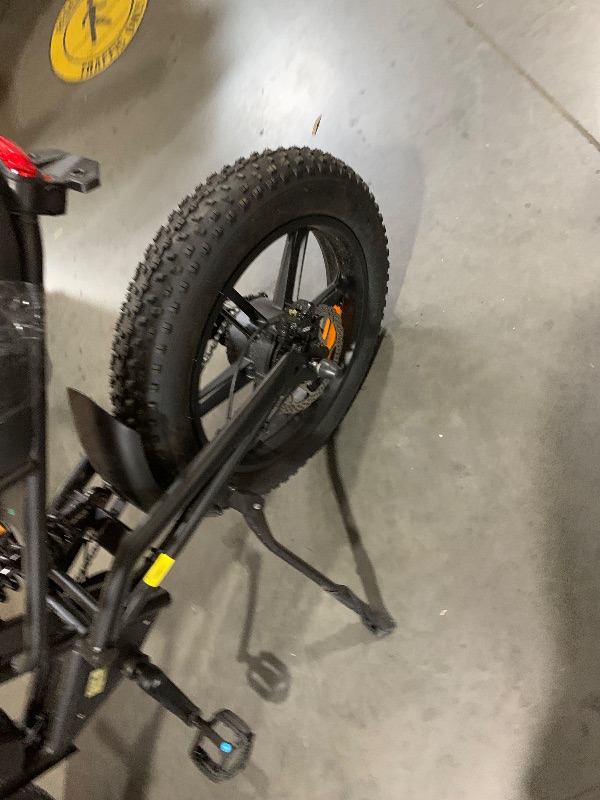 Photo 1 of ***NONFUNCTIONAL, HANDLEBARS INSTALLED BACKWARDS****
Windone E2 Electric Bike for Adults, Full Suspension, 48V13Ah Removable Battery, Up to 28MPH & 46.6Miles (PAS), 1000W Peak Ebike with All-Terrain 4.0" Fat Tires, UL Certified, Moped E-Bike