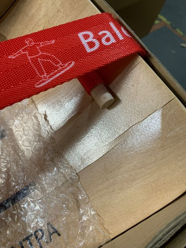 Photo 1 of ***DAMAGED - SEE NOTES/PICTURES***
GIBBON SlackBoard Plus & Stand - 2-in-1 Slackline Balance Board for Adults - Workout Equipment Home Gym Training - Wooden Balance Trainer, Standing Desk Exercise, Yoga, Agility, Pilates, Core, Fitness