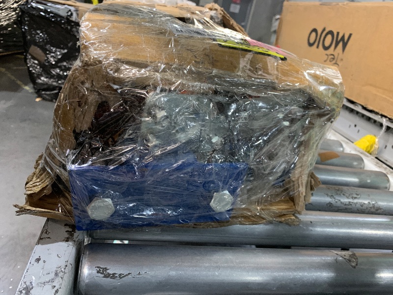 Photo 1 of **PARTS ONLY MISSING UNKNOWN PARTS**
2 Ton Hydraulic Engine Hoist, 4400 LB Foldable Mobile Cherry Picker with 6 Casters & Adjustable Telescopic Booms, Heavy Duty Engine Crane for Garage, Warehouse, Auto Repair, Blue