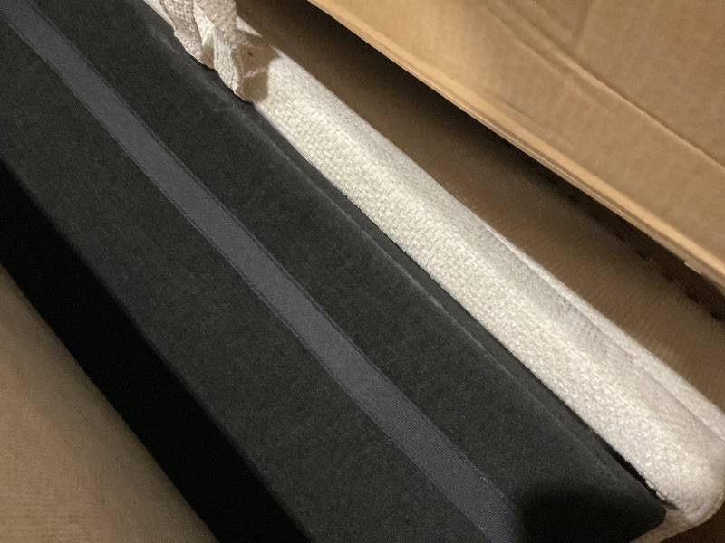 Photo 1 of **STOCK PHOTO FOR REFERENCE, BOX 2/4** KEIKI 97" L-Shaped Oversized Chenille Sectional Sofa with 1 Storage Ottoman, Pull-Out Bed, Upholstered Convertible 7-Seater Couch with Storage Seat, 2 Pillows, Easy Assembly, for Living Room, Beige