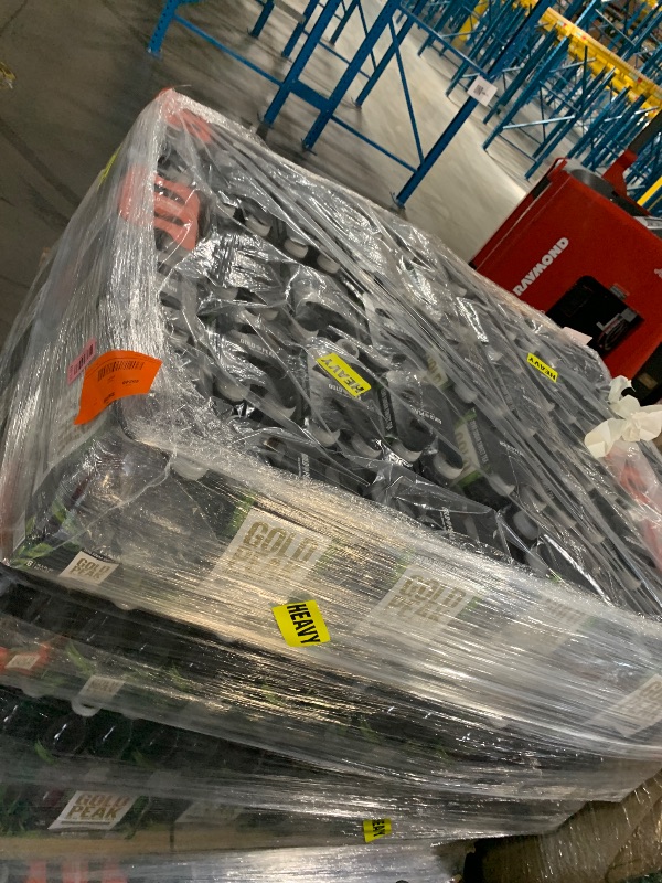 Photo 1 of ***BEST BY 11/25*** ***PICK UP TRUCK / TRAILER PICK UP ONLY*** PALLET OF GOLD PEAK TEA