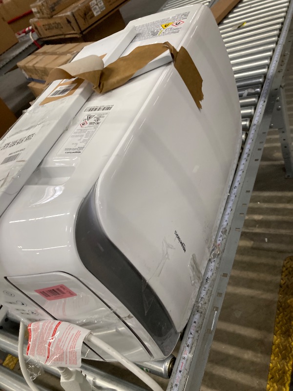 Photo 1 of **PARTS ONLY/NO BOX***Amazon Basics 4-In-1 Portable Air Conditioner, 13500 BTU (ASHRAE), Cools Up to 550 Sqf, Portable AC with Cool/Heat/Dry (Dehumidifier)/Fan-Only Functions, Auto Mode, Sleep Mode, Timer, White