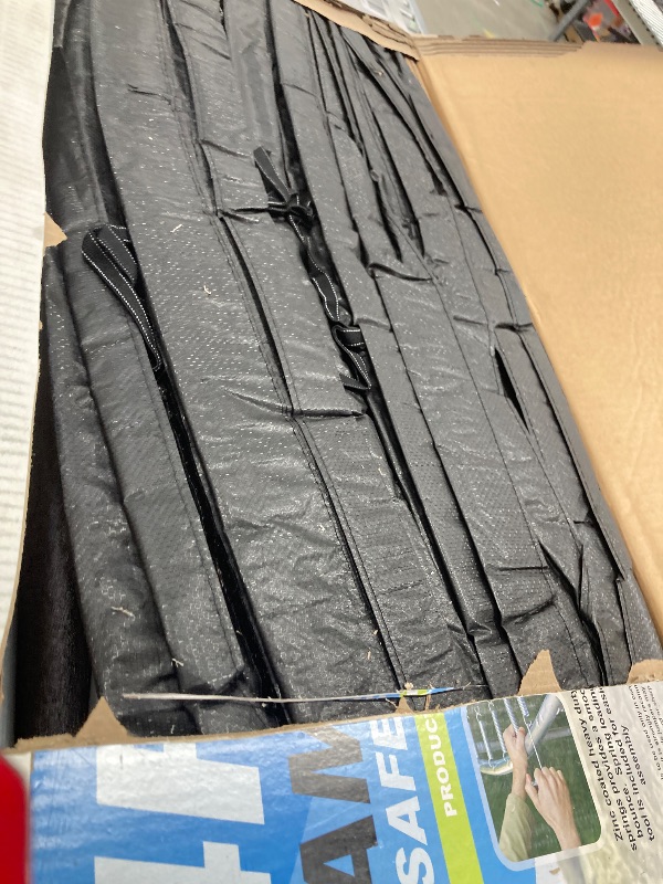 Photo 1 of ***MISSING ALL THE SPRINGS & 2 SUPPORT BARS***Sportspower Bounce Pro 14' Round Trampoline with Safety Enclosure in Green and Black***MISSING ALL THE SPRINGS & 2 SUPPORT BARS***