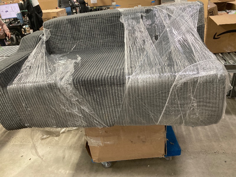 Photo 1 of  Sofa Couches L-Shape Couch 3 Seat Modular Sofa Memory Foam Sectional Couches for Living Room, Cloud Couch