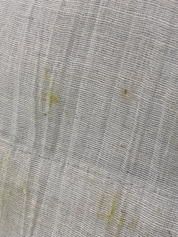 Photo 1 of ***DAMAGE -STAIN ***SEE PHOTO***SELLING AS IS *** French Connection - Charter Crushed, Window Curtain, Set of 2 Panels, Semi Sheer, Modern Home Decor, Drapes for Living Room, Dining Room, Bedroom, Dorm, Measures 50" x 84", Light Grey