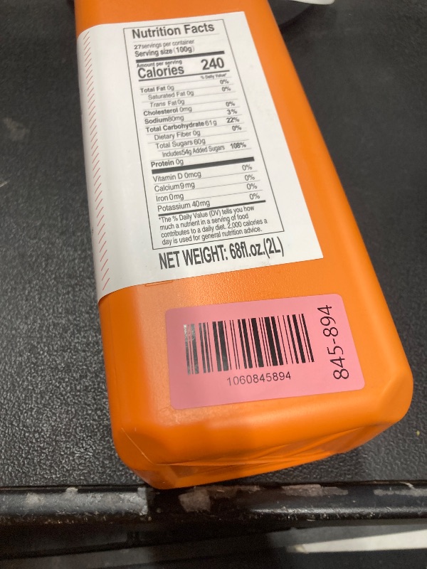 Photo 1 of 52USA Strawberry Flavored Syrup 68 Ounces(2L) Natural Fruit Syrup for Drink Desserts, Boba Tea, pancakes, Milkshakes, Ice Cream and Shaved Ice, Gluten-Free