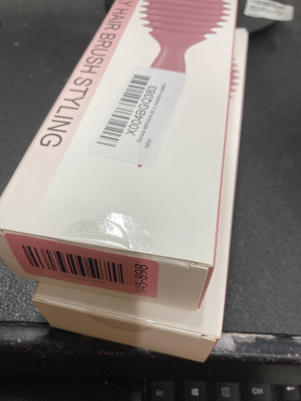 Photo 1 of ++2 pcs ++Curl Defining Curly Hair Brush,Hair Styling Brush with Gator Clips,Curling Define Edge Lift Styling Brush for Curly Hair Wet Detangling,Shaping & Defining Curls for Women Men(Pink)