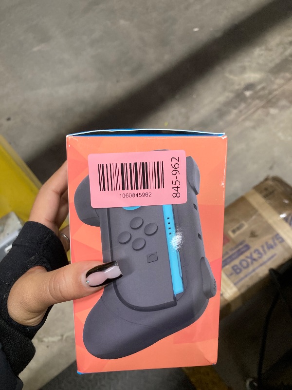 Photo 1 of [Switch 1/2 Compatible] FASTSNAIL Grips for Nintendo Switch2 (2025)/1/OLED for Joy-Con 2, Wear-Resistant & Anti-Slip Controller Grips Handle Kit, Switch 2 Holder for Joycon 2/1 Accessories 4 Pack