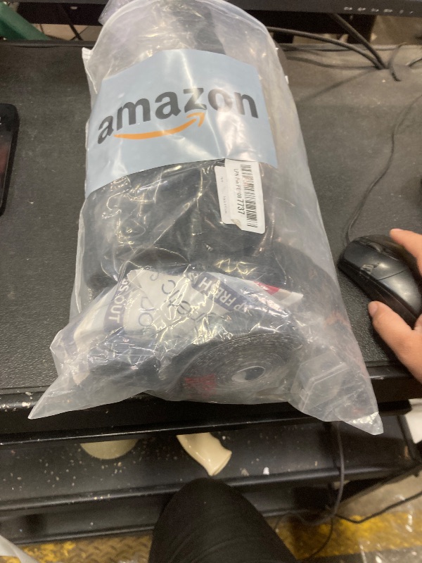 Photo 1 of ***USED*** Transparent Reversible Left or Right Side Opening Insulated Door Curtain, Fits Doors up to 72" x 80", Magnetic Thermal Self-Closing Screen Door, Hands Free for Kitchen, Bedroom, Air Conditioner Room