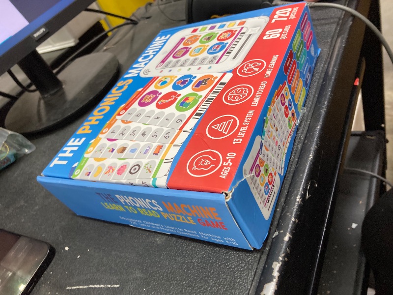 Photo 1 of **PARTS ONLY***Phonics Machine Learning Pad - Electronic Reading Game for Kids Age 5-11 - Learn to Read with 720 Phonic and Letter Sound Questions