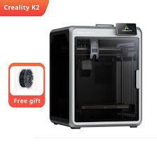 Photo 1 of ***The door and filament head is broken and it’s missing everything that is supposed to be in it.***Creality K2 Plus Combo 3D Printer, Multi Color Printing with New CFS, Max 600mm/s Printing Speed, Full-auto Leveling, Next-Gen Direct Drive Extruder, Dual 