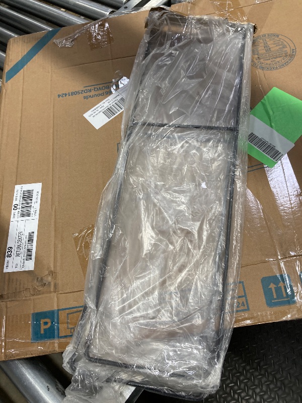 Photo 1 of **** headboard not included***Pinmoco Upholstered Foam Headboard for Queen Bed, Height Adjustable and Ergonomic Head Board, Fabric Gray