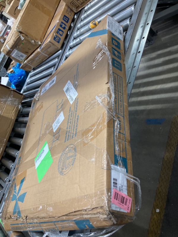 Photo 1 of **** headboard not included***Pinmoco Upholstered Foam Headboard for Queen Bed, Height Adjustable and Ergonomic Head Board, Fabric Gray