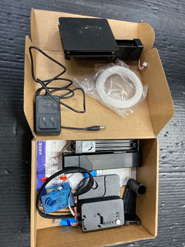 Photo 1 of ***WHAT YOU SEE IS EVERYTHING INCLUDED*NOTHING ELSE***Mini 3D Printer for Beginners , Portable FDM DIY 3D Printing Machine with TF Card Reader, Easy Setup, 0.4mm Nozzle, 1.75mm Filament, 100x100x100mm Print Size***WHAT YOU SEE IS EVERYTHING INCLUDED*NOTHI