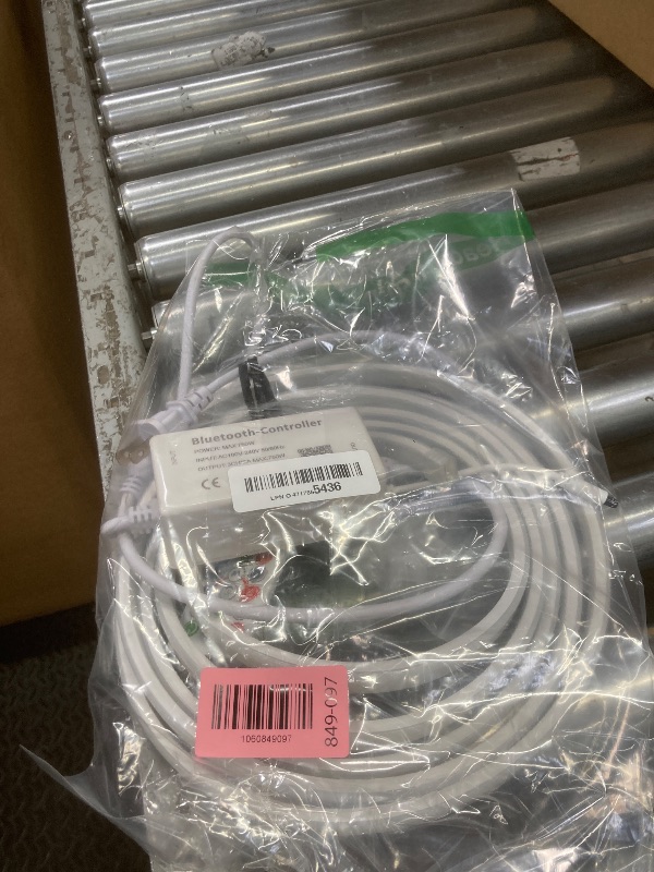 Photo 1 of 110V Bluetooth RGB COB LED Strip Light 10FT Multicolor Dimmable Flexible LED Lights Strip with Remote Music Sync Outdoor Waterproof RGB Neon COB Rope Light Plug in Color Changing AC 110V~130V IP67