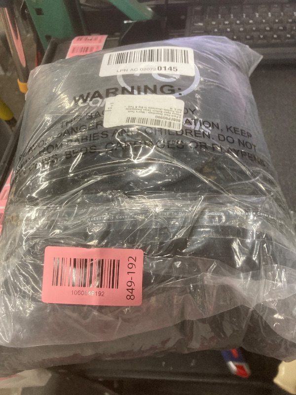 Photo 1 of ***Set 3, Pkg has 3 different sizes 5XT, 3X, XL***Real Essentials 3 Pack: Men's Tech Fleece Open Bottom Cargo Sweatpants with Pockets - Set 3, Pkg has 3 different sizes 5XT,3X,XL