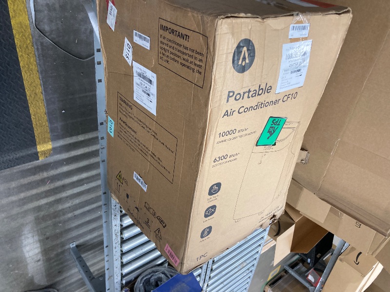 Photo 1 of 10,000 BTU Portable Air Conditioner Floor Room AC Unit with Cool, Dehumidifier, Fan Mode, Portable Cooling AC Unit with Remote Control up to 450 Sq. Ft.,White