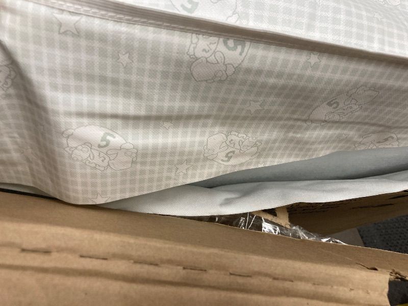 Photo 1 of **HAS LARGE BOX CUTTER TEAR ON TOP SIDE**Serta Perfect Slumber Crib and Toddler Mattress