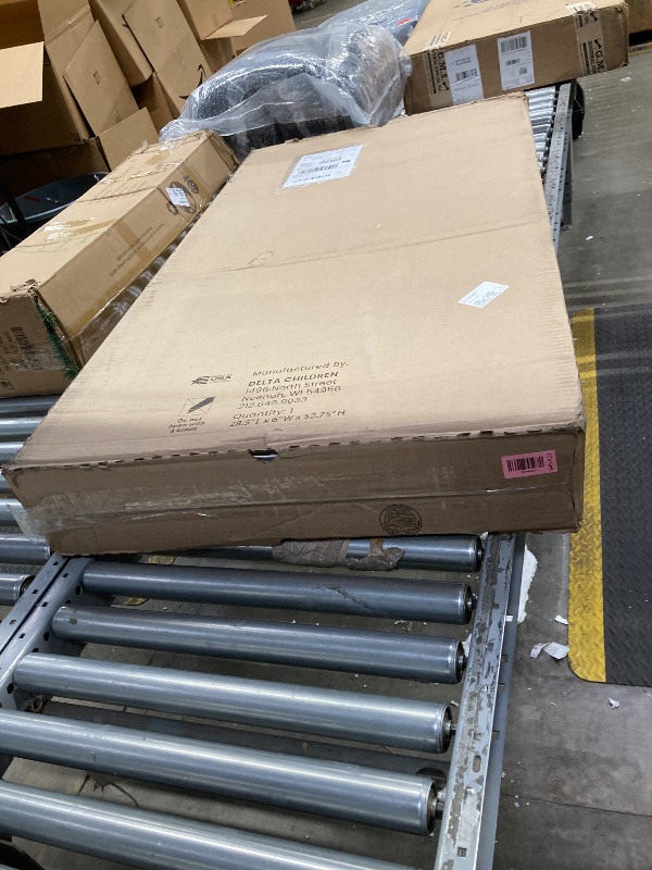 Photo 1 of **HAS LARGE BOX CUTTER TEAR ON TOP SIDE**Serta Perfect Slumber Crib and Toddler Mattress