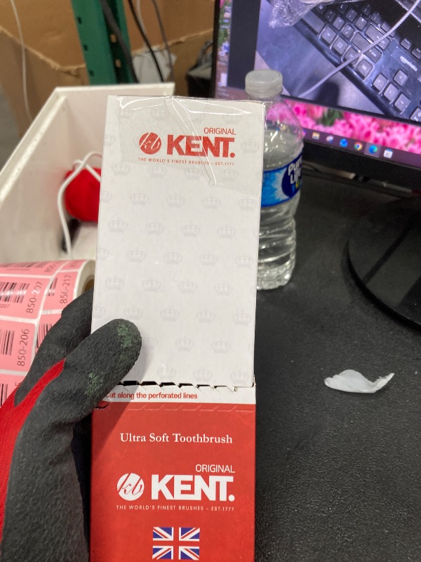 Photo 1 of [KENT] CLASSIC Medium Head Extra Soft Toothbrush, Sensitive Teeth & Gums for Adults & Teens - (Set of 6)