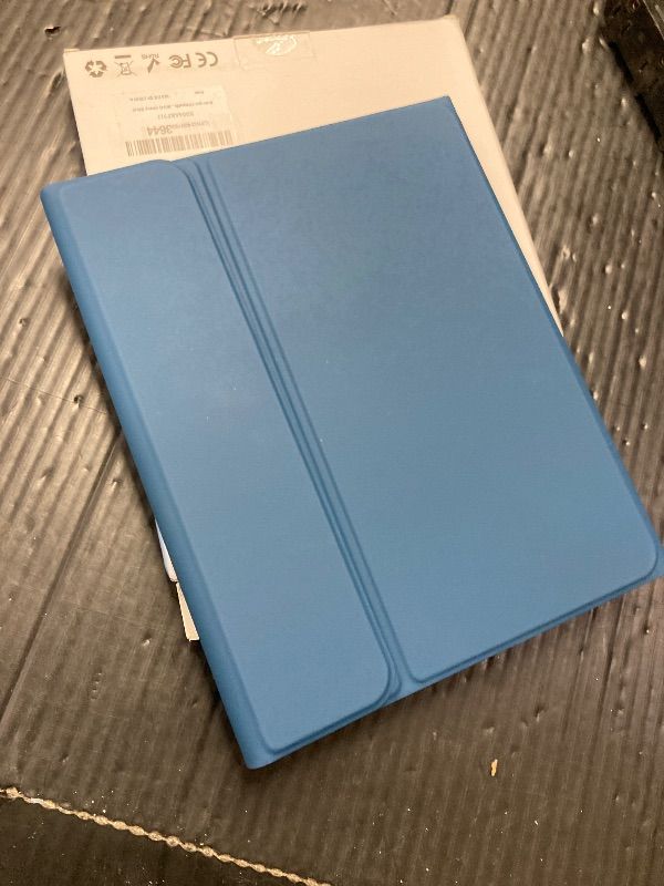 Photo 1 of ***C - CHARGER CABLE IS MISSING***Harvopu Compatible with iPad Air 11 Inch & Air 5th/ Air 4th Generation Case with Keyboard - Multi-Touch Trackpad, 7-Color Backlit, Detachable Folio Cover for Air 11-inch M3/M2 (2025/2024) (Navy Blue)***C - CHARGER CABLE I