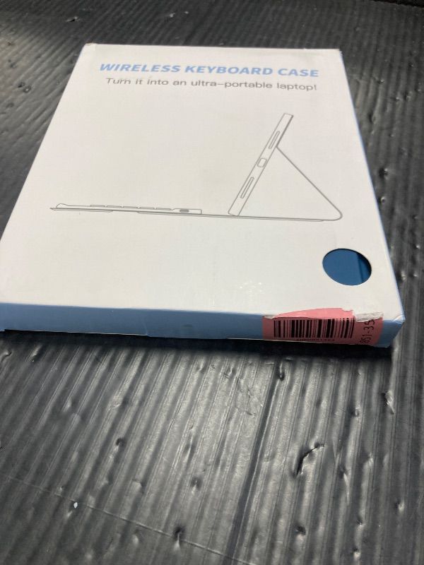 Photo 1 of ***C - CHARGER CABLE IS MISSING***Harvopu Compatible with iPad Air 11 Inch & Air 5th/ Air 4th Generation Case with Keyboard - Multi-Touch Trackpad, 7-Color Backlit, Detachable Folio Cover for Air 11-inch M3/M2 (2025/2024) (Navy Blue)***C - CHARGER CABLE I