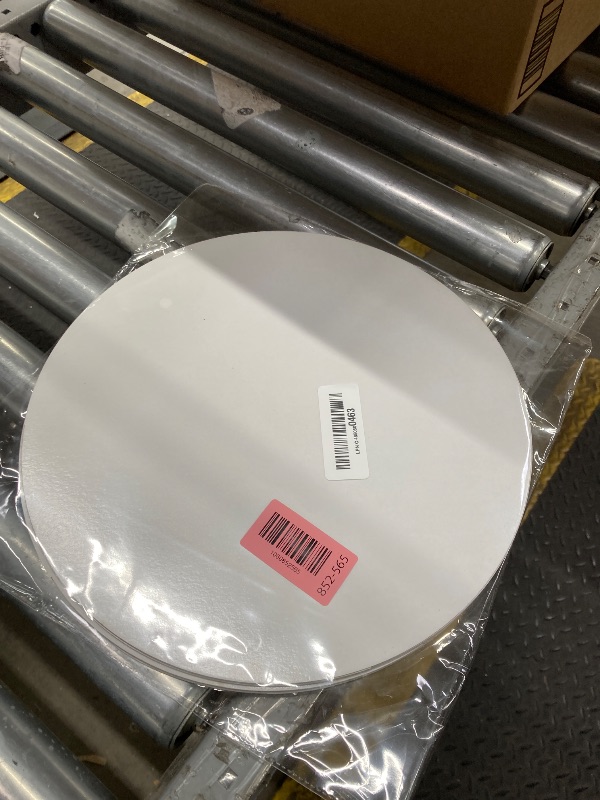 Photo 1 of 10 Pack Round Mirrors for Centerpieces, 12inch Circle Mirror Centerpieces for Tables, Mirror Tiles for Wall Table Wedding Centerpieces Mirror Plates for Candle Wedding Decorations DIY Craft