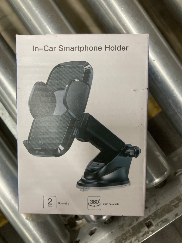 Photo 1 of [Military-grade Construction] Phone Holders for Your Car?Upgraded Suction & Clip?Cell Smartphone Mount Universal Windshield Dashboard Vent Stand Truck Cradle for iPhone 17 Pro Max 16 15 Samsung