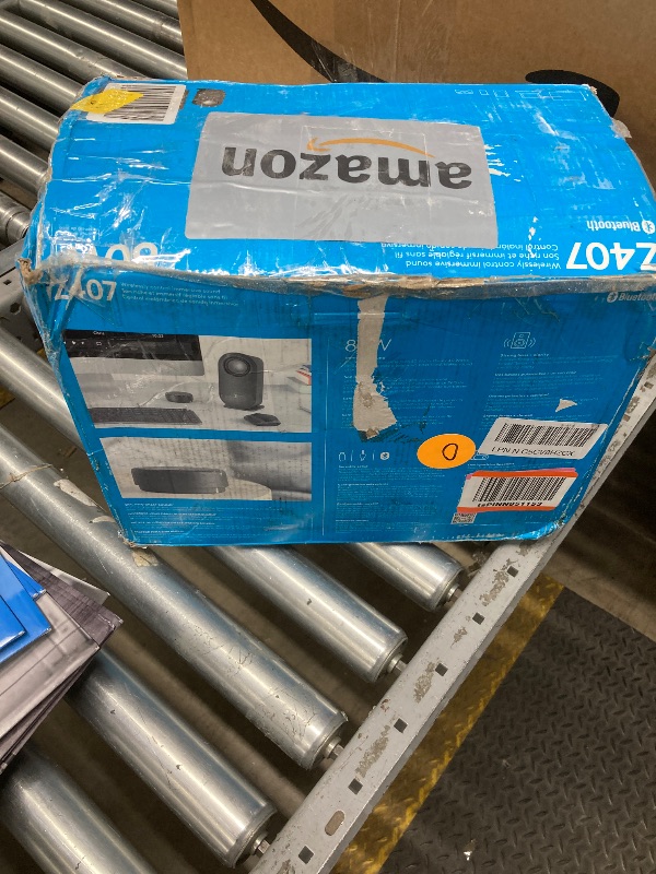 Photo 1 of **MISSING PARTS***Logitech Z407 Bluetooth Computer Speakers with Subwoofer and Wireless Control, Immersive Sound, Premium Audio with Multiple Inputs, USB Speakers