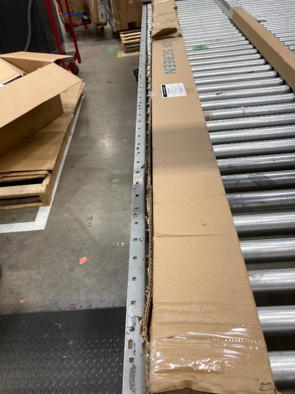 Photo 1 of 100" Motorized Projector Screen - Indoor and Outdoor Movies Screen 100 inch Electric 16:9 Projector Screen W/Remote Control