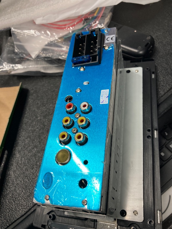 Photo 1 of **broken on the screen**Inefala 9 Inch Single Din Car Stereo with Mirror Link for Android/iOS, IPS Touch Screen Car Stereo Radio Support Bluetooth Handsfree FM Radio EQ USB SWC Backup Camera